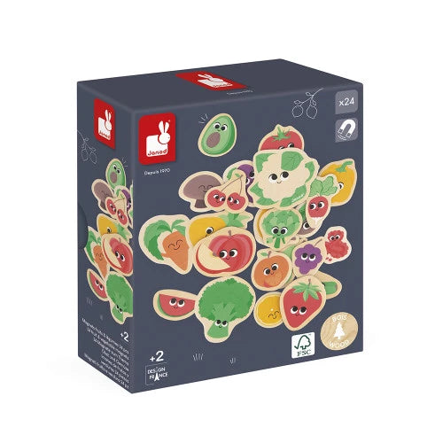 Janod Aimants Les fruits et légumes Janod