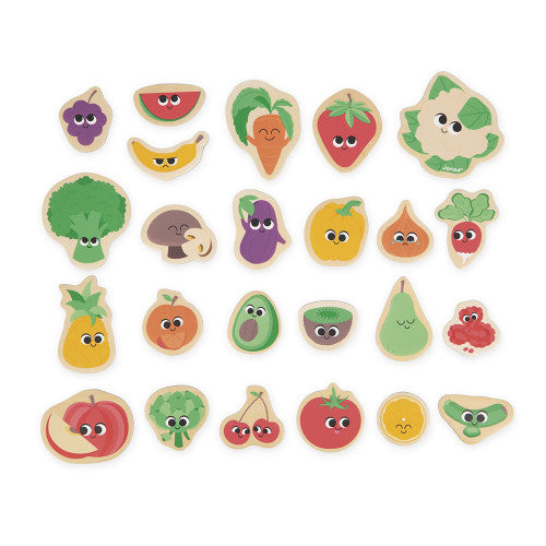 Janod Aimants Les fruits et légumes Janod