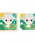 Janod Casse-tête Lapin blanc 9 pièces Jouets Janod   