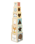 Janod Pyramide 6 cubes - Collection Pure Jouets Janod