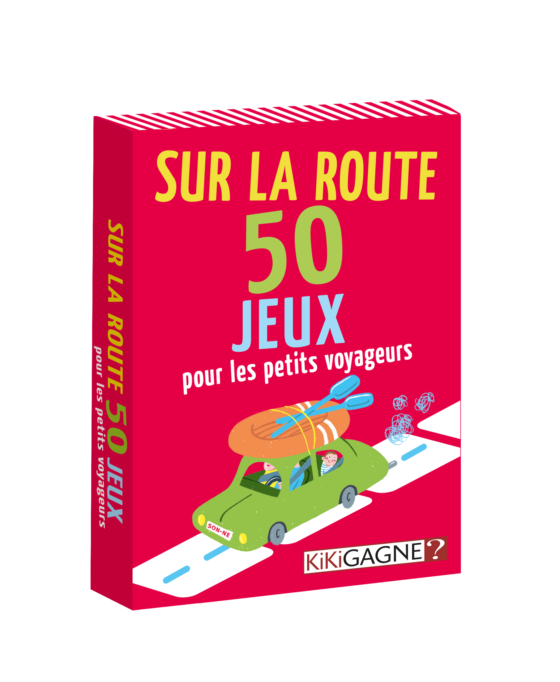 Kikigagne? 50 jeux sur la route pour petits voyageurs