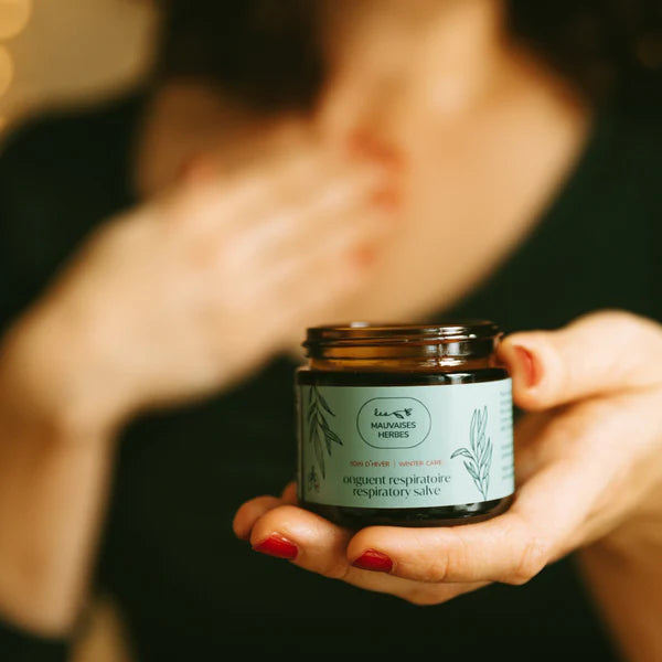 Les mauvaise herbes Onguent respiratoire - Eucalyptus et Ravintsara Soins corporels Les Mauvaises Herbes