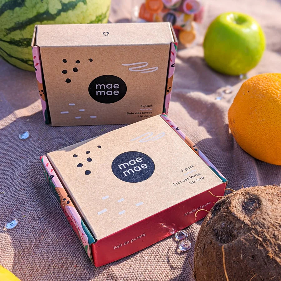 Maemae Coffret 3 baumes à lèvres Maemae