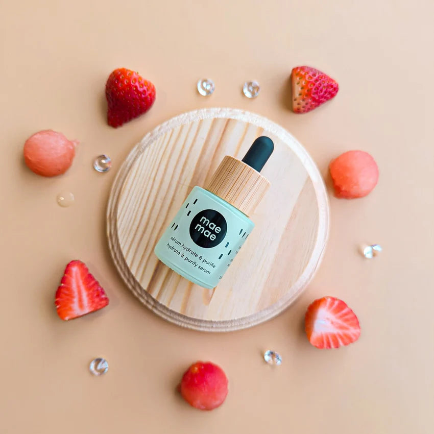 Maemae Sérum hydratant et purifiant Fraise et Melon d'eau Maemae