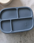 Micasso & Co Boîte à lunch bento en silicone Alimentation Micasso & Co Bleu