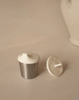 Micasso & Co Gobelet à paille et à bec en acier inoxydable 2 en 1 Alimentation Micasso & Co Blanc crème