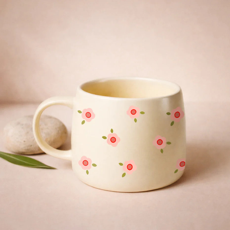 MÖMY Tasse en céramique Maison MÖMY Pop floral