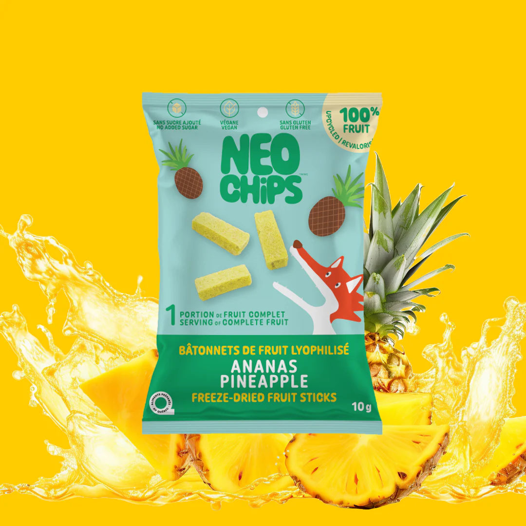 Néo Chips Bâtonnets d'ananas Gourmandise Néo Chips