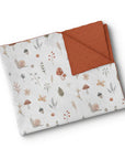 OleOops Couverture de minky pour bébé 30x40 Dodo OleOops Forêt magique