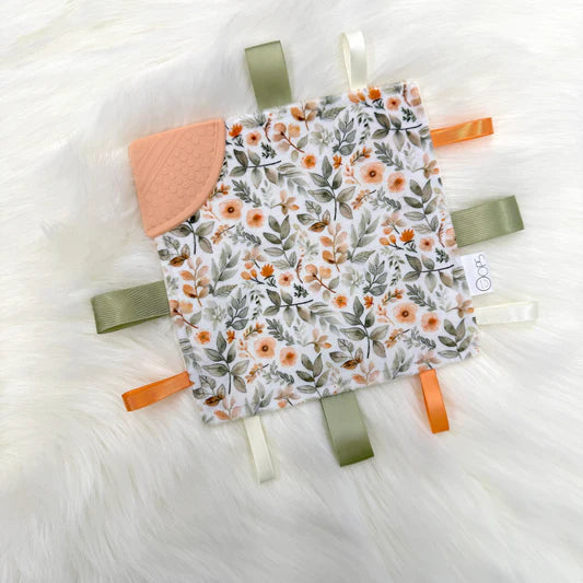 OleOops Doudou craquante à étiquettes Jouets OleOops Feuillage d'automne