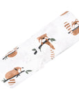 Perlimpinpin Doudou en mousseline de coton Dodo Perlimpinpin Pandas roux  