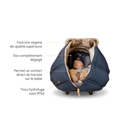 Petit Coulou Housse hiver pour siège d'auto Petit Coulou
