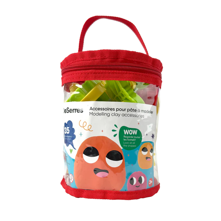 DeSerres Seau de 35 outils pour pâtes à modeler Jouets DeSerres