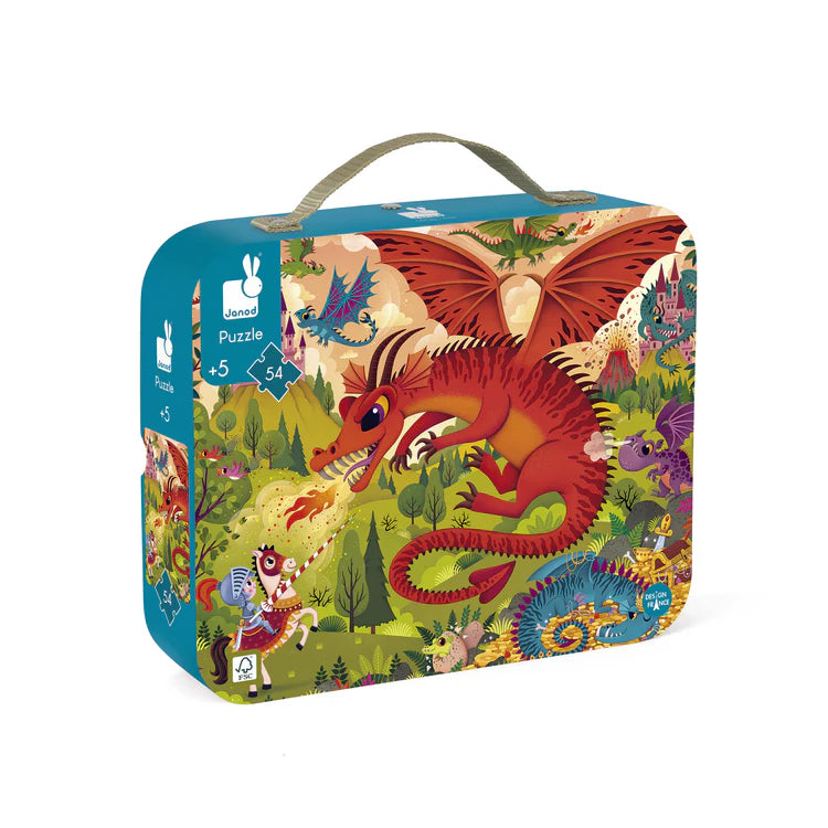 Janod Casse-tête Dragon Nos Saisons Boutique &Co par la Boutique Planète Bébé