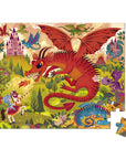 Janod Casse-tête Le royaume des dragons 54 pièces Jouets Janod