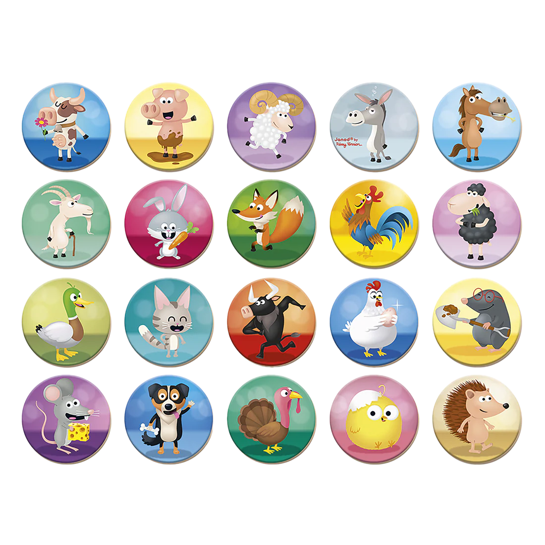 Janod Mémo Rigolooo Jouets Janod