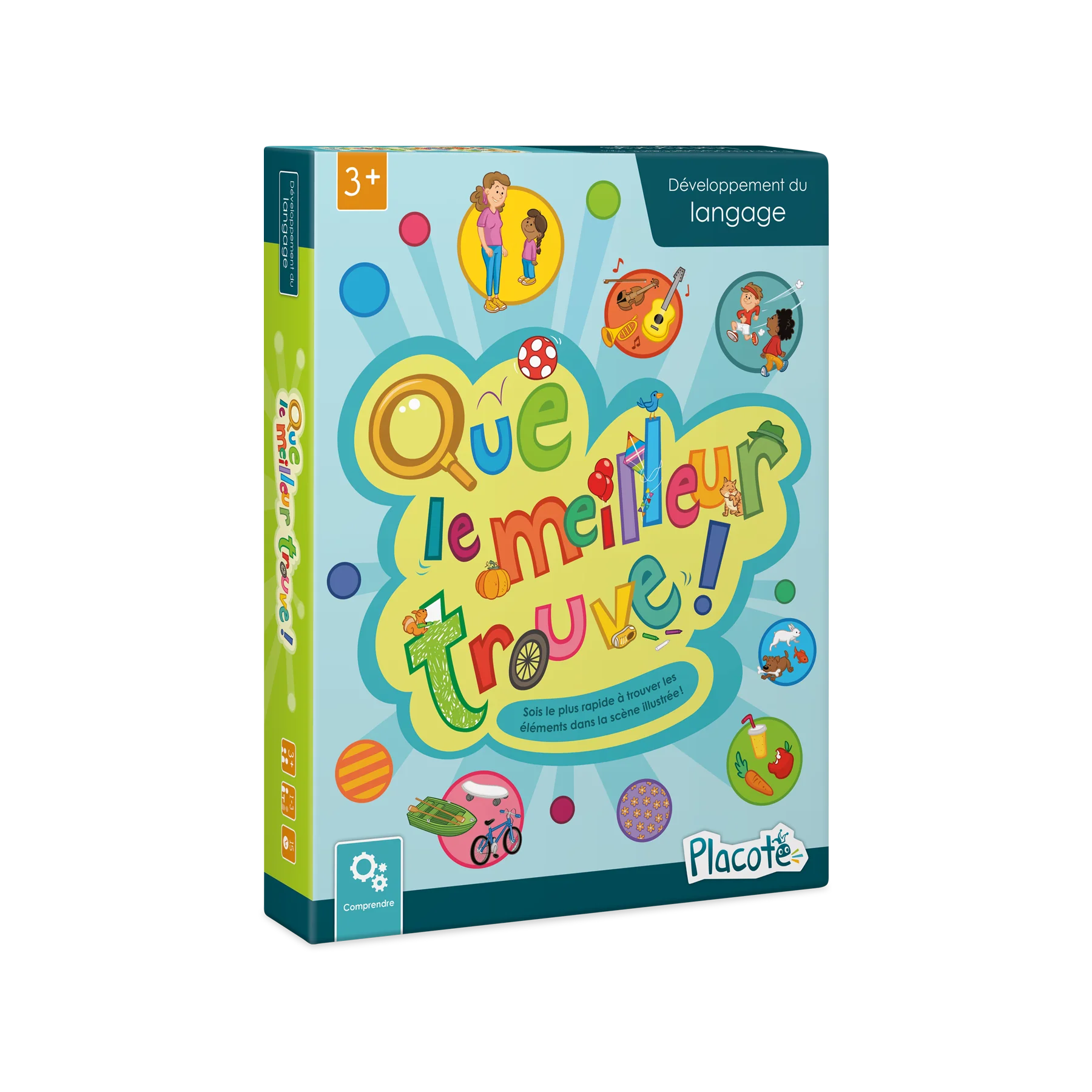 Placote Que le meilleur trouve! Jouets Placote : Jeux de langage