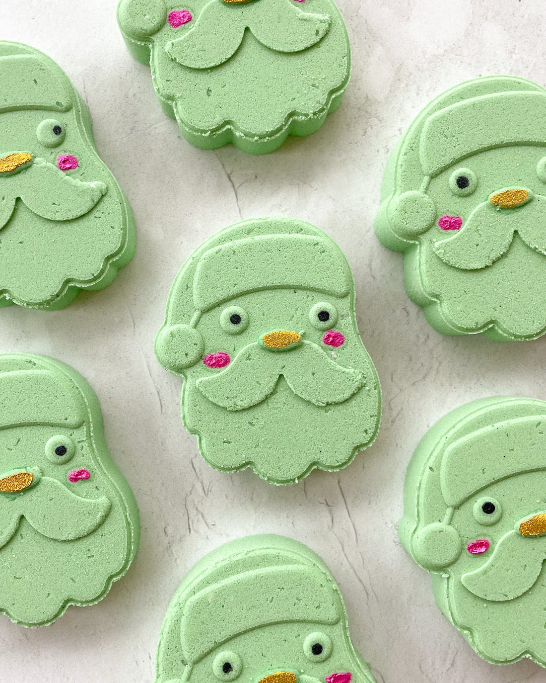 Savonnerie Saponaria Bombe de bain Père Nöel Soins corporels Savonnerie Saponaria