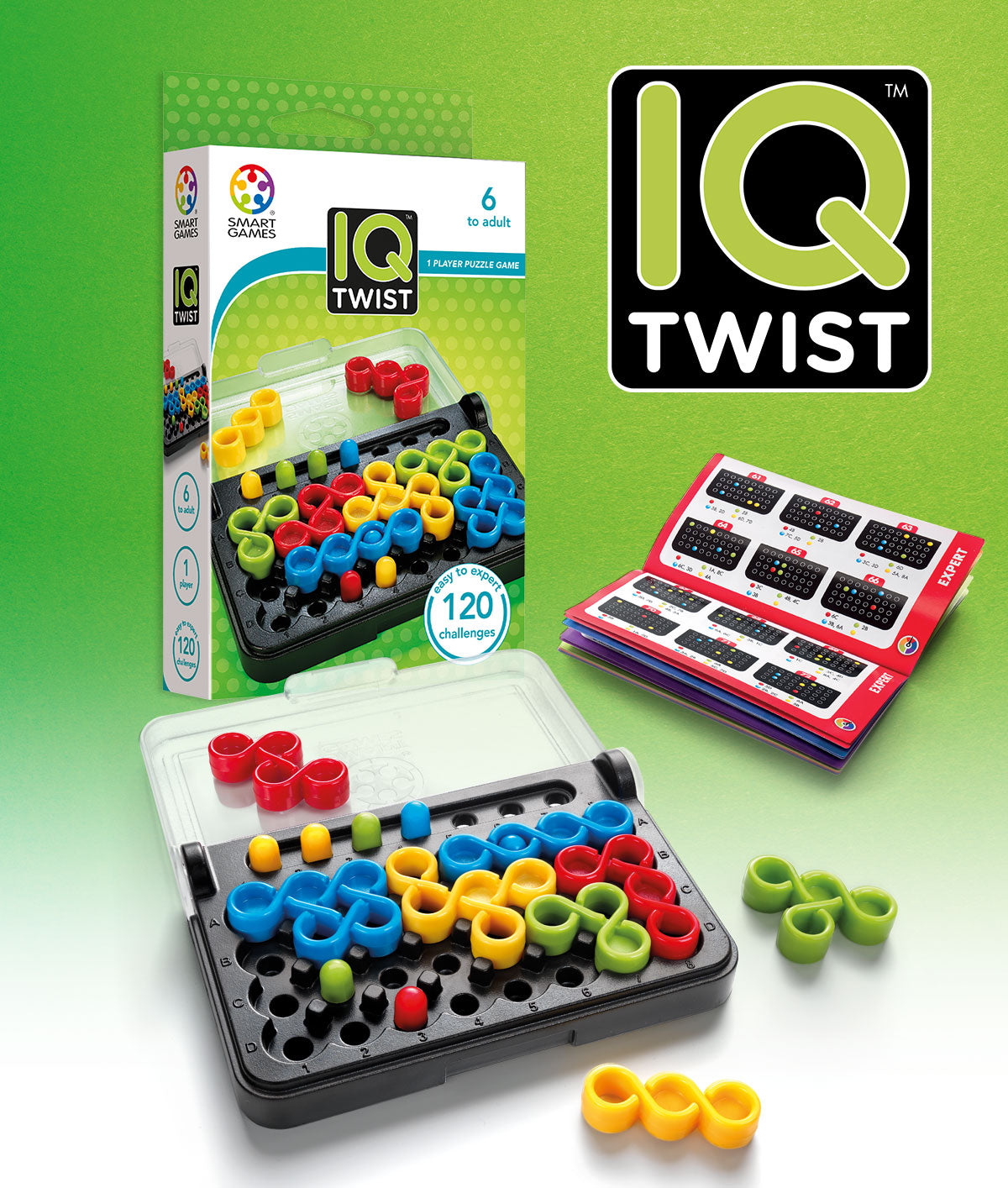 Smart Games IQ Twist Jouets Smart Games