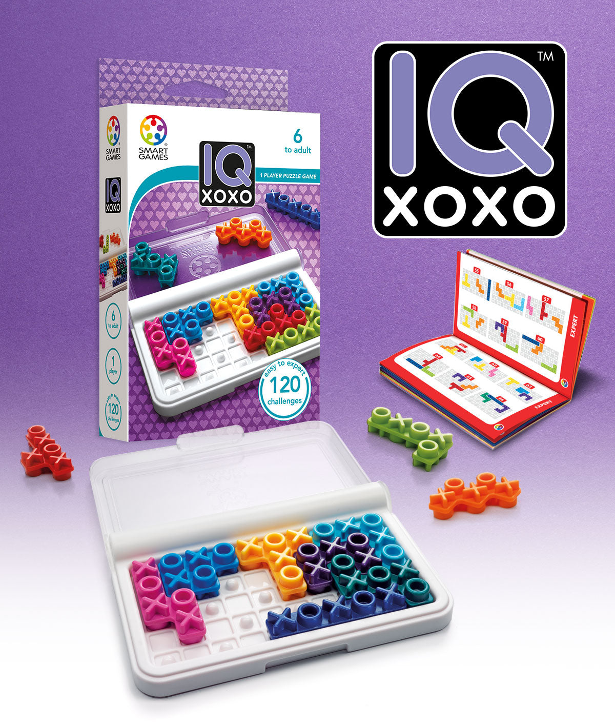 Smart Games IQ XOXO Jouets Smart Games