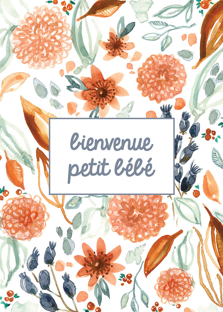 Stéphanie Renière Carte de souhait Bienvenue bébé Accessoires Stéphanie Renière Anaé