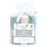 Perlimpinpin Débarbouillettes pour bébé Bain Perlimpinpin Sarcelle & beige