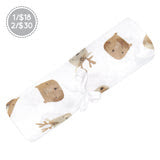 Perlimpinpin Doudou en mousseline de coton