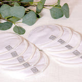 La Petite Ourse Compresses d'allaitement lavables Allaitement La Petite Ourse Blanc