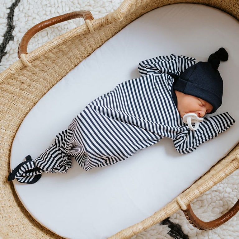 Zak & Zoé Dormeuse en bambou 0-6 mois Dodo Zak & Zoé Ligné marine