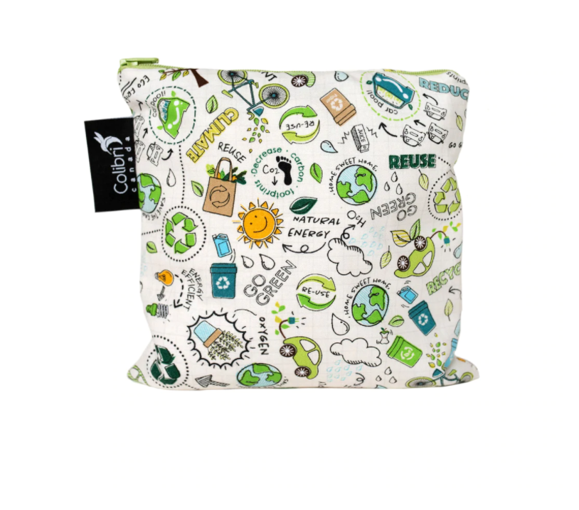Colibri Sac réutilisable à collation grand format Alimentation Colibri