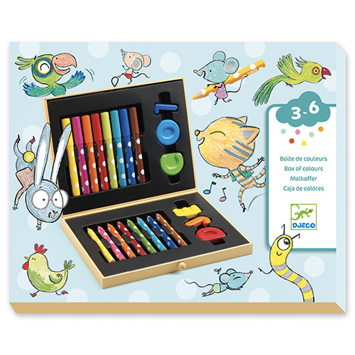 Djeco Boite de couleurs pour les petits Jouets Djeco   