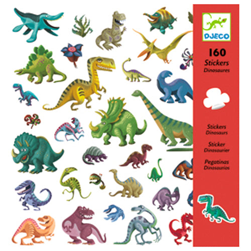 Djeco Autocollants Éducation Djeco Dinosaures  