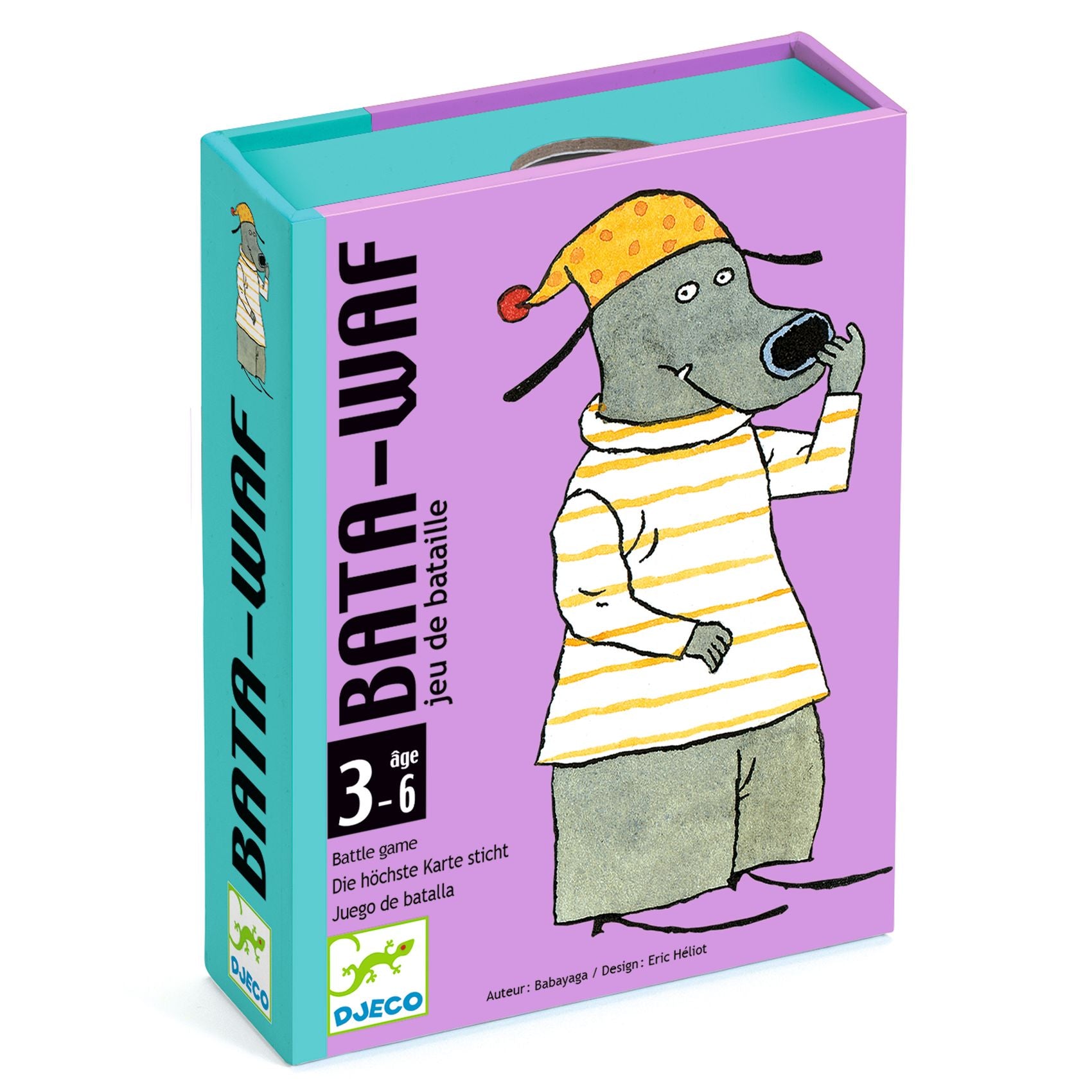 Djeco Jeu de bataille Bata-Waf Jouets Djeco