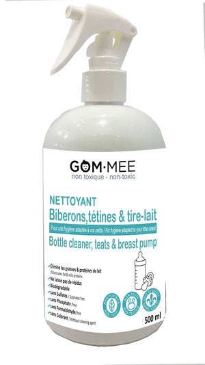 GOM-MEE Nettoyant à biberon, tétines et tire-lait Maison Gom-Mee 500ml  