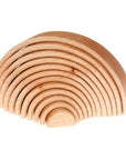 Grimm's Arc-en-ciel multicolore 12 morceaux Jouets Grimm's Spiel & Holz Design Naturel  