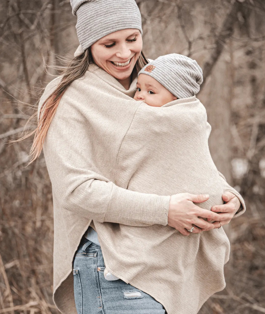 Gustine Cape de portage pour porte-bébé Portage Gustine baby carrier Petit-grand Sand 