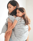 Gustine Écharpe tissée de portage Portage Gustine baby carrier Garden blue Taille 5