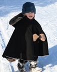 Gustine Housse et Poncho 3 en 1 pour le siège d'auto et porte-bébé En sortie Gustine baby carrier Noir  