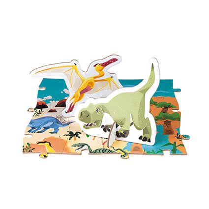 Janod Casse-tête 3D Éducatif Dinosaures 200 pièces Jouets Janod   