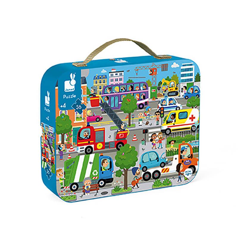 Janod Casse-tête ville 36 pièces Jouets Janod   