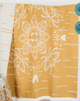 Mini Tipi Couverture tout-aller écoresponsable - Miel Accessoires Mini Tipi   
