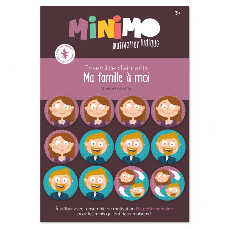 Minimo Ma famille à moi Éducation Minimo Playful Motivation Ludique   