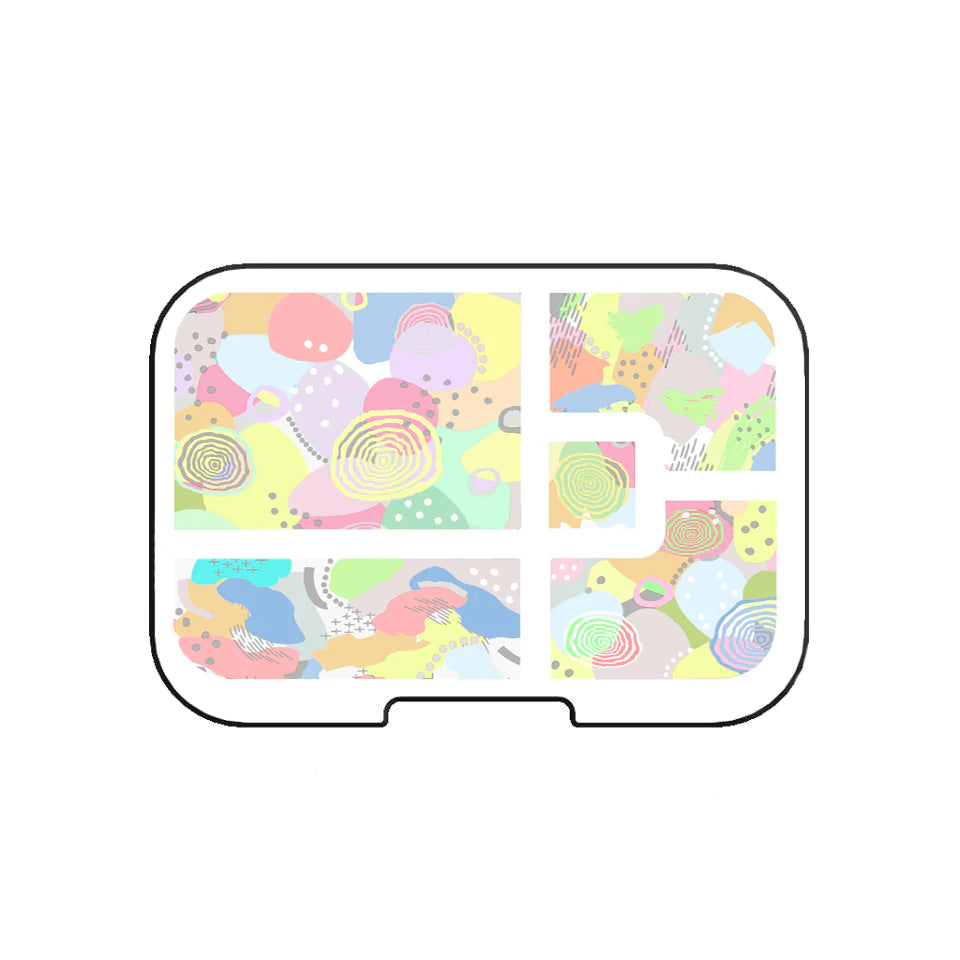 Munchbox Plateau Alimentation MunchBox Midi 5 Artwork pastel  