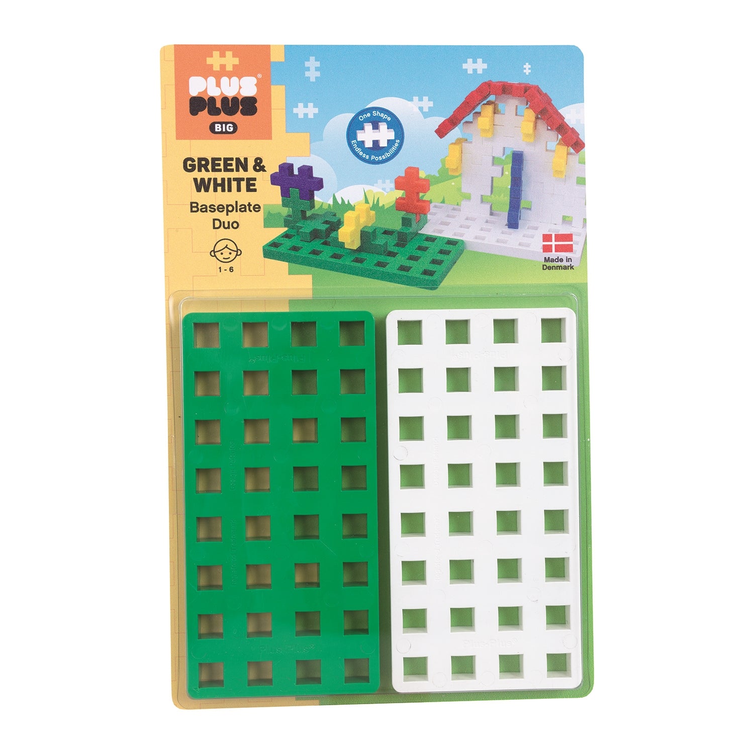 Plus Plus ++ MIDI Plaquettes de construction Jouets Plus Plus Ensemble de 2 plaquettes  