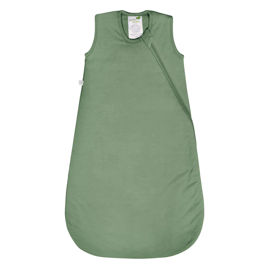 Perlimpinpin Dormeuse sac de nuit en bambou 2.5 Tog 0-6, 6-18 ou 18-36 mois Dodo Perlimpinpin 0-6 mois Vert