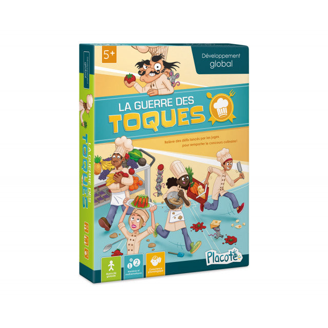 Placote La guerre des toques Jouets Placote : Jeux de langage   