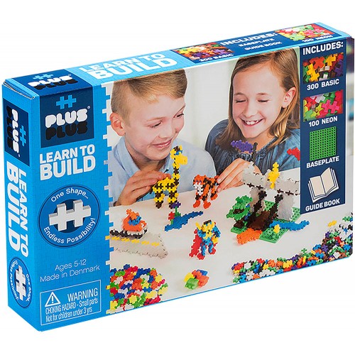 Plus Plus ++ MINI 400 morceaux Apprendre à Bâtir Jouets Plus Plus   