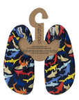 SlipStop Chaussons à semelles adhérentes Enfants M 4-6 ans (10-11.5) Vêtements SlipStop   