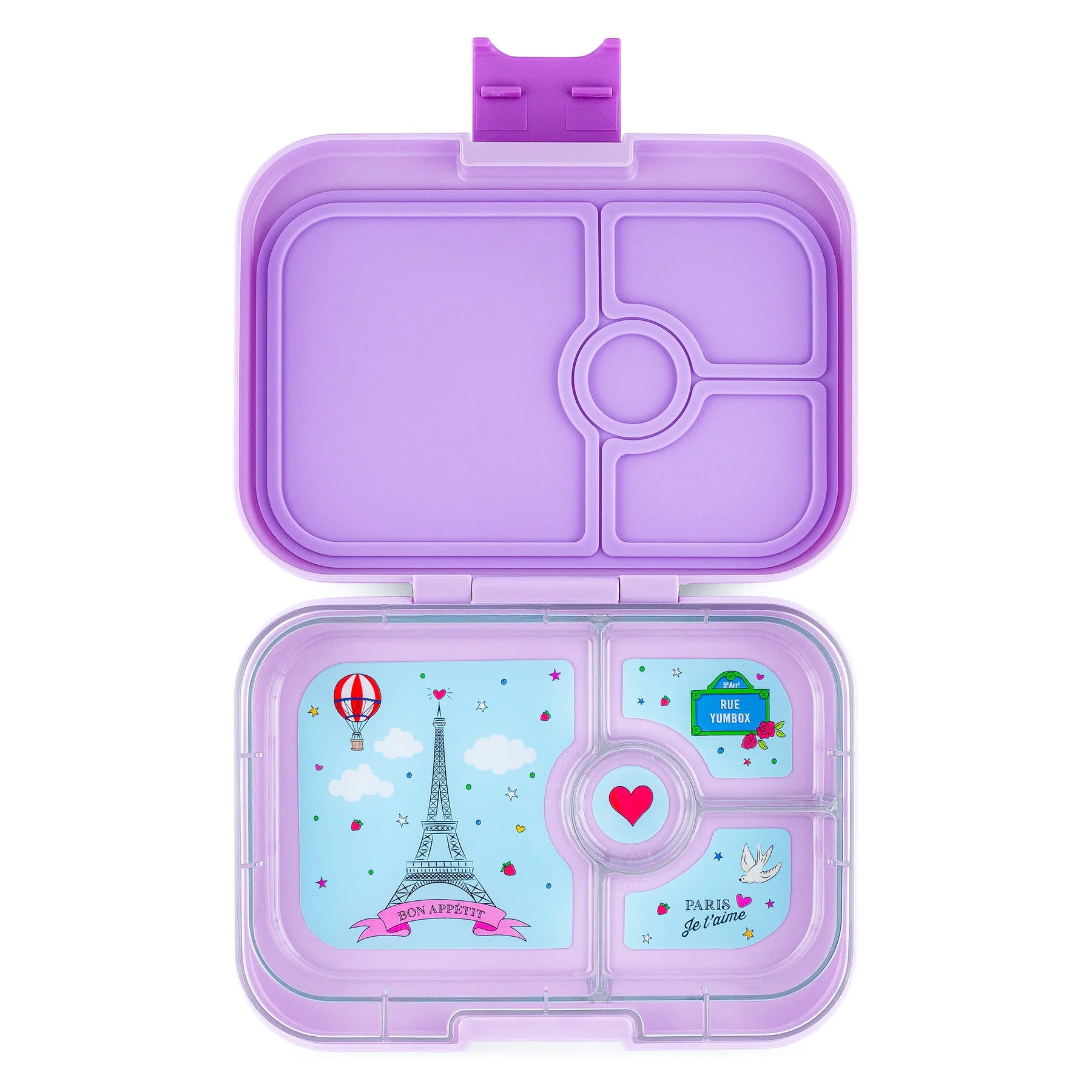 Yumbox Panino 4 compartiments Alimentation Yumbox Lulu purple  