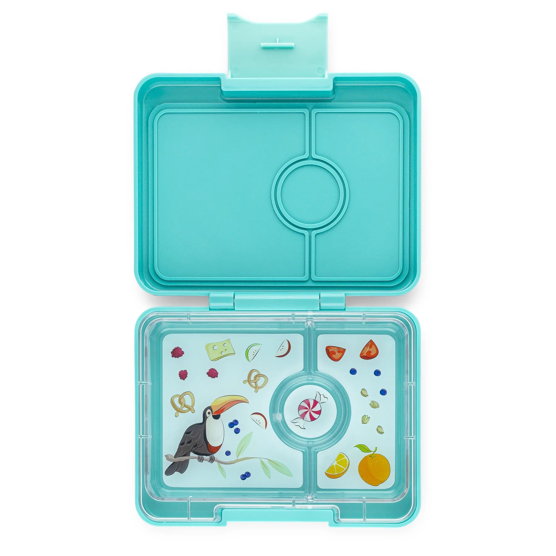 Yumbox Mini Collation 3 compartiments Alimentation Yumbox Misty aqua  